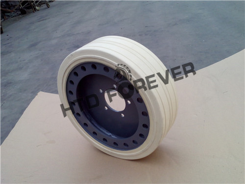 高空作业升降平台实心轮胎