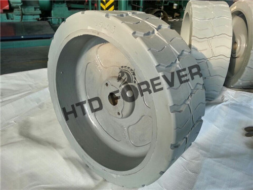 高空作业升降平台实心轮胎