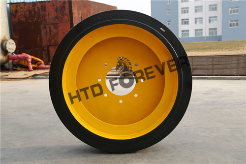 铝厂阳极车轮胎