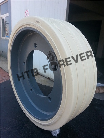 高空作业升降平台实心轮胎