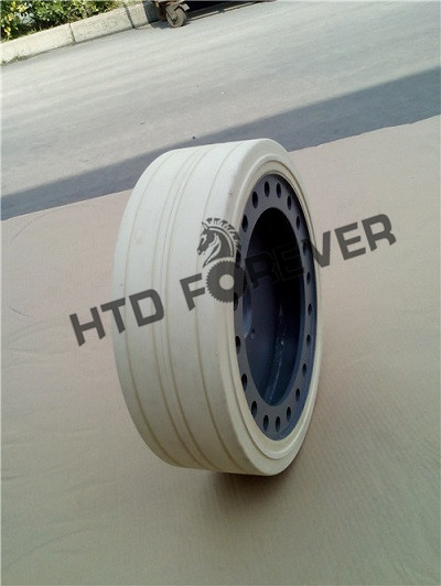 高空作业升降平台实心轮胎